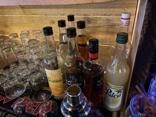 ingrédients pour cocktails